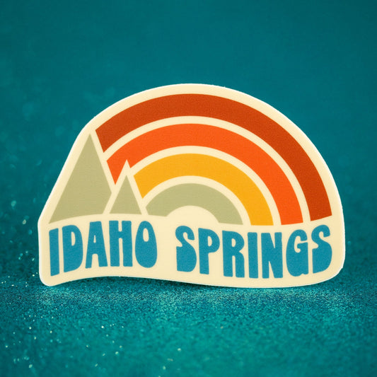 Idaho Springs Vinyl Sticker