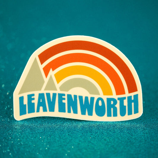 Leavenworth Vinyl Sticker