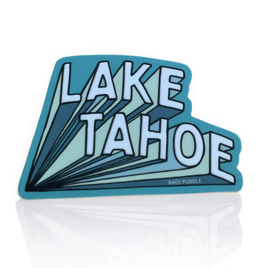 Lake Tahoe 3D Vinyl Sticker