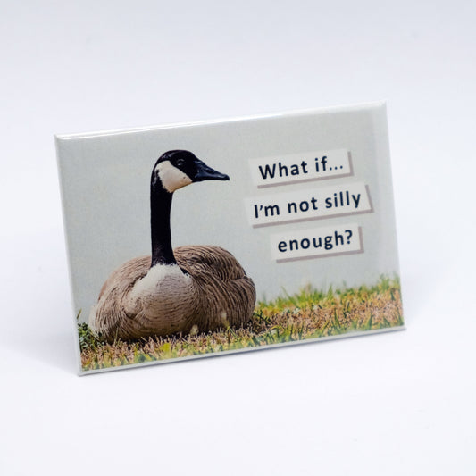 What if I'm not silly enough? Fridge Magnet
