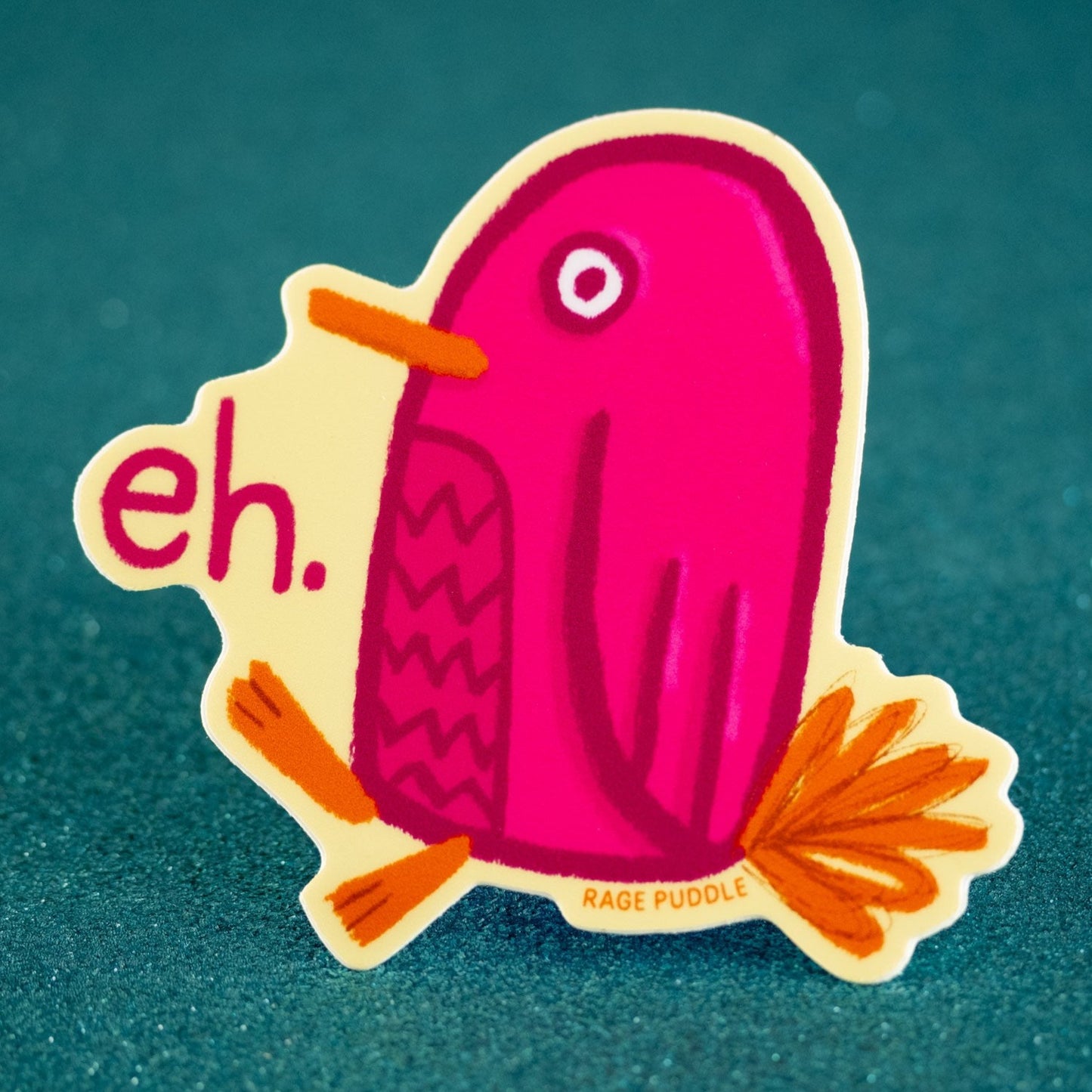 Eh. Bird Vinyl Stickers