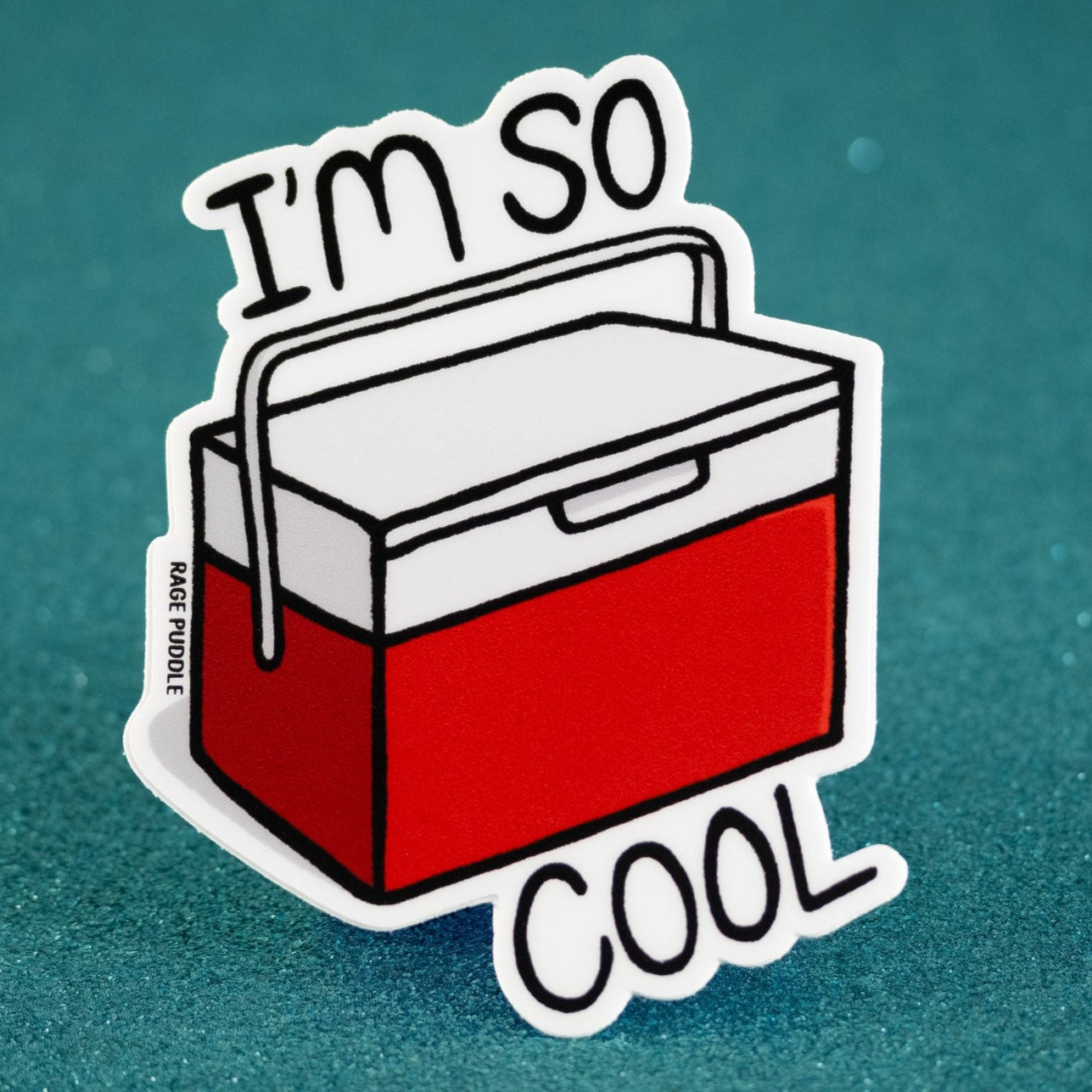 I'm So Cool Vinyl Sticker