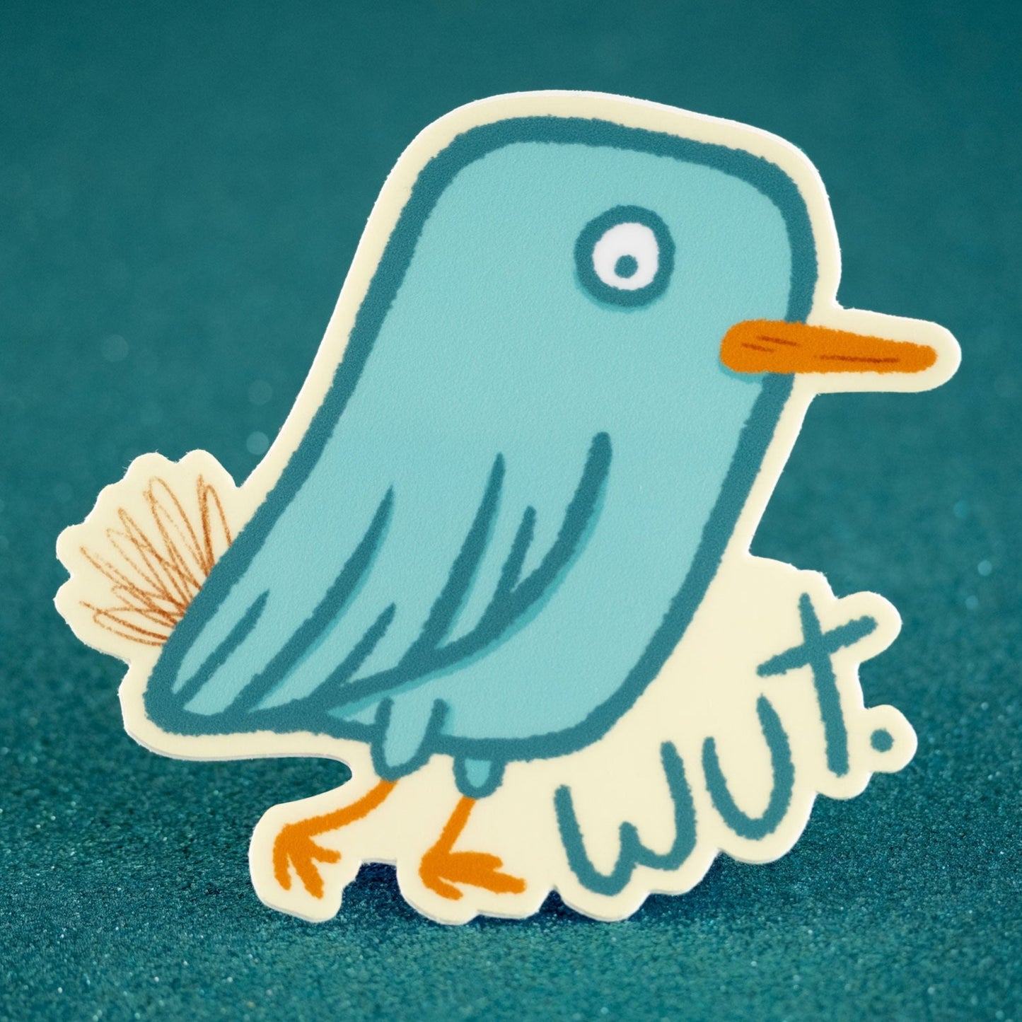 Wut. Bird Vinyl Sticker